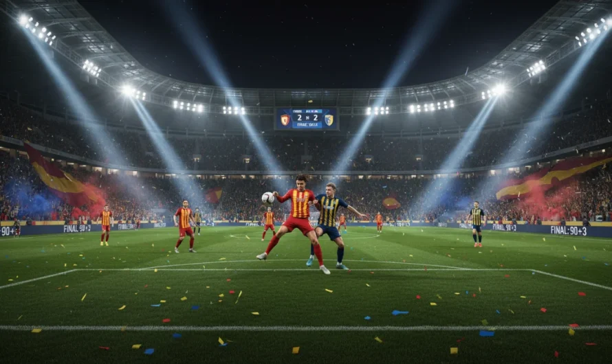 Galatasaray ve Fenerbahçe Derbisi: Heyecan Dolu Bir Karşılaşma